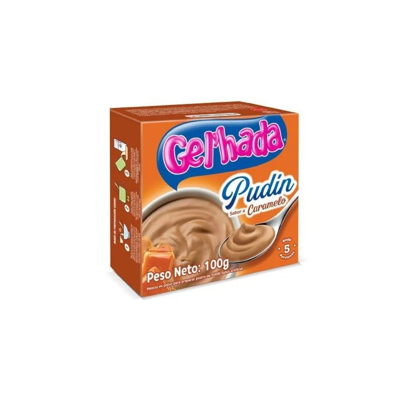 Pudin Gelhadax100g Caram