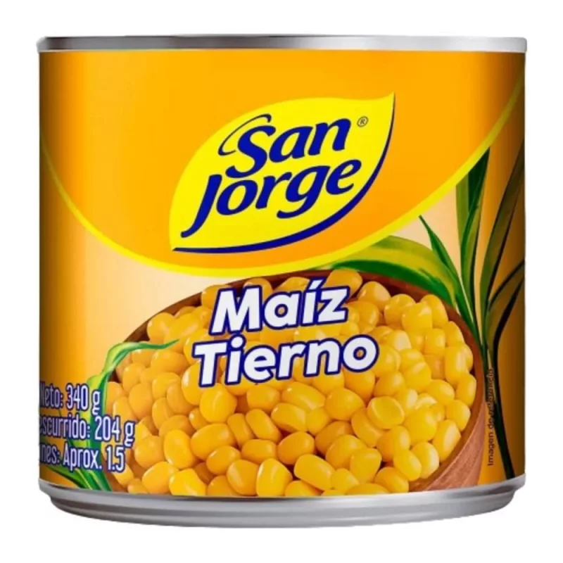 Maiz Tierno San Jorgex340g