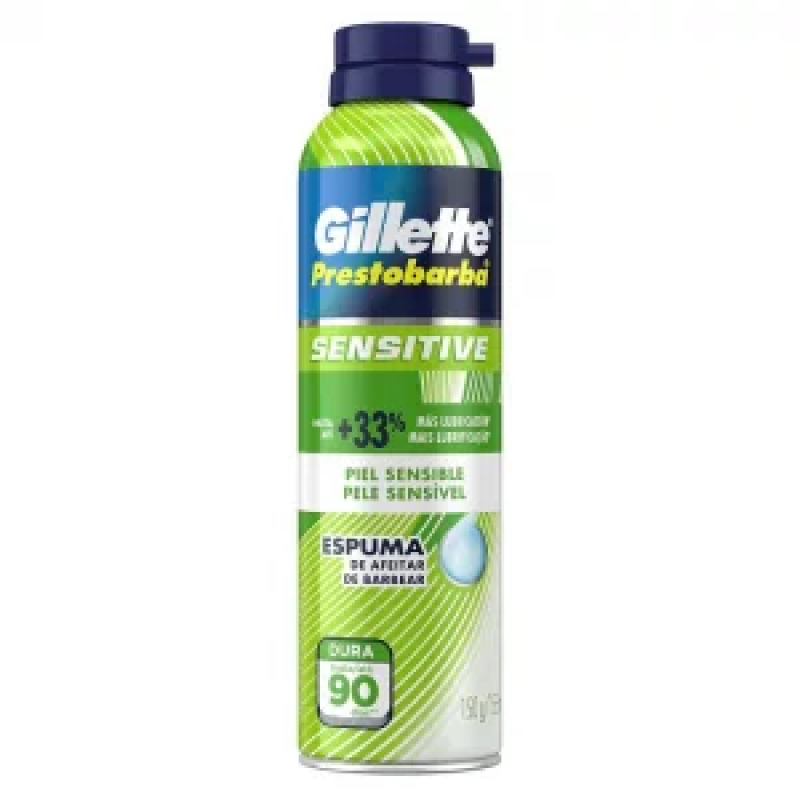Espuma De Afeitar Gillette Sensitive 150 Ml
