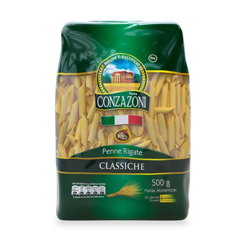 Pasta Canzoni Penne Rigate 500 Gr