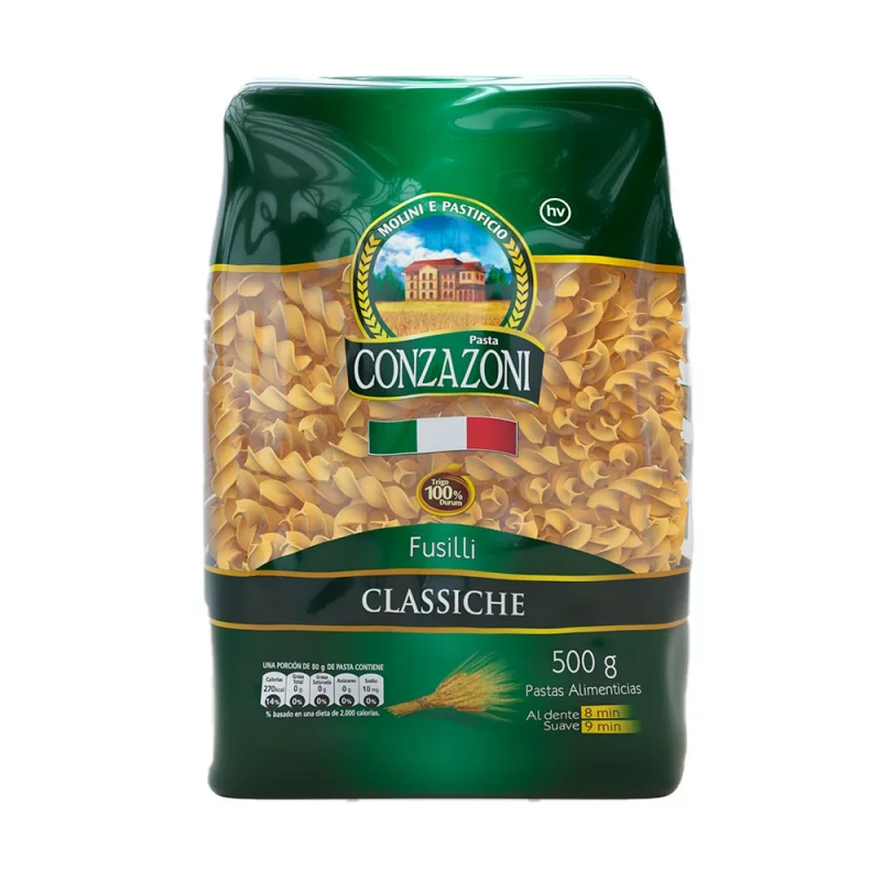 Pasta Conzazonix500g Fusilli