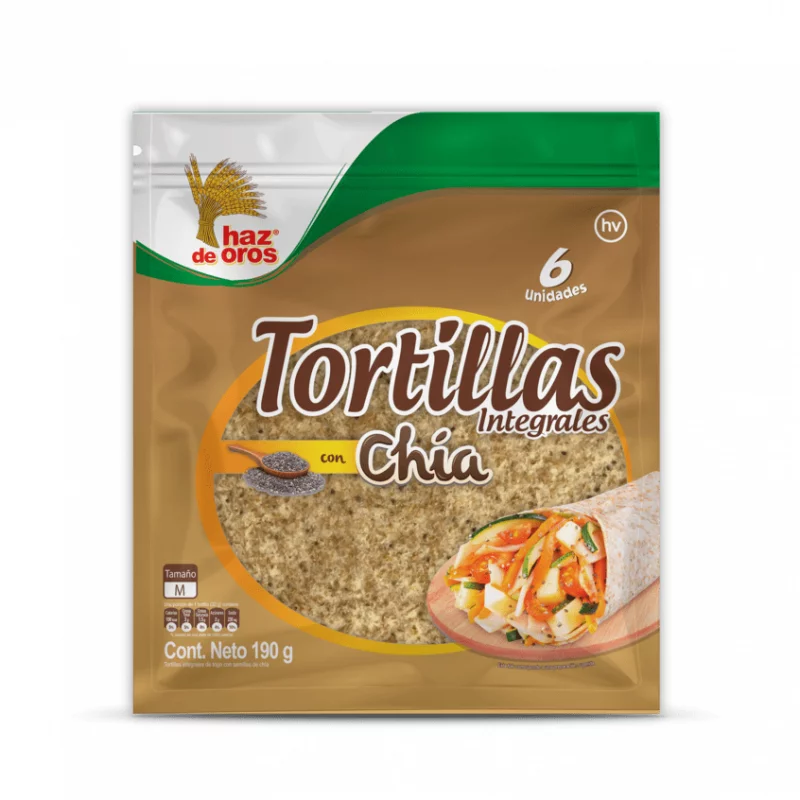 Tortilla Haz De Orosx190g Integ Con Chia