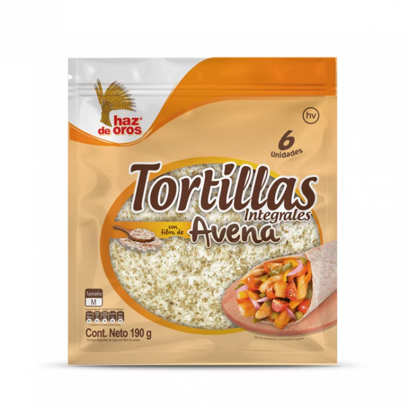 Tortilla Haz De Orosx190g Integral Avena