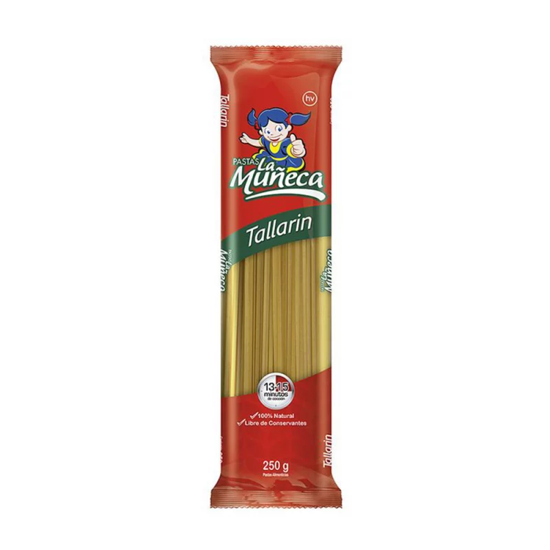 Pasta Tallarin Muneca X 250g