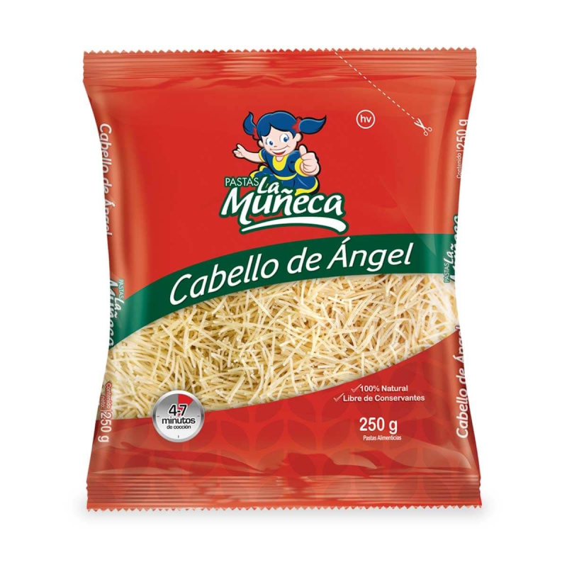 Pasta La Muneca Cabello De Angel 250 Gr