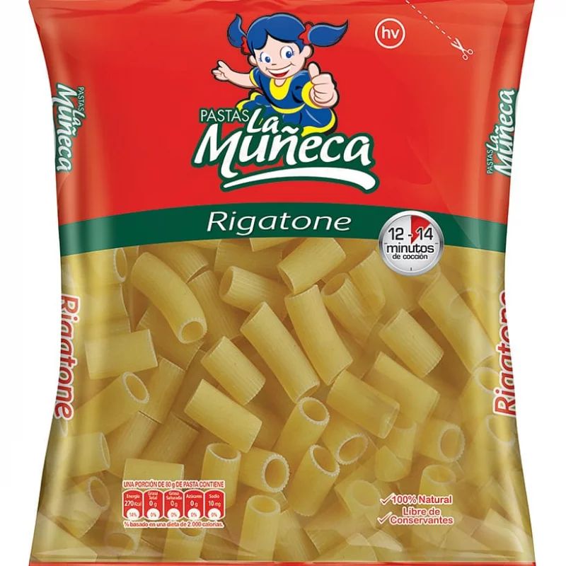 Pasta Rigatone Muneca X 250g