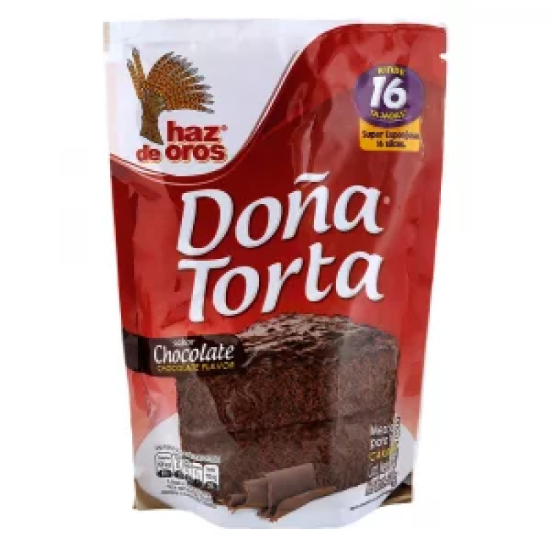 Mezcla Para Torta Haz De Oros Chocolate Chocolate 500 Gr