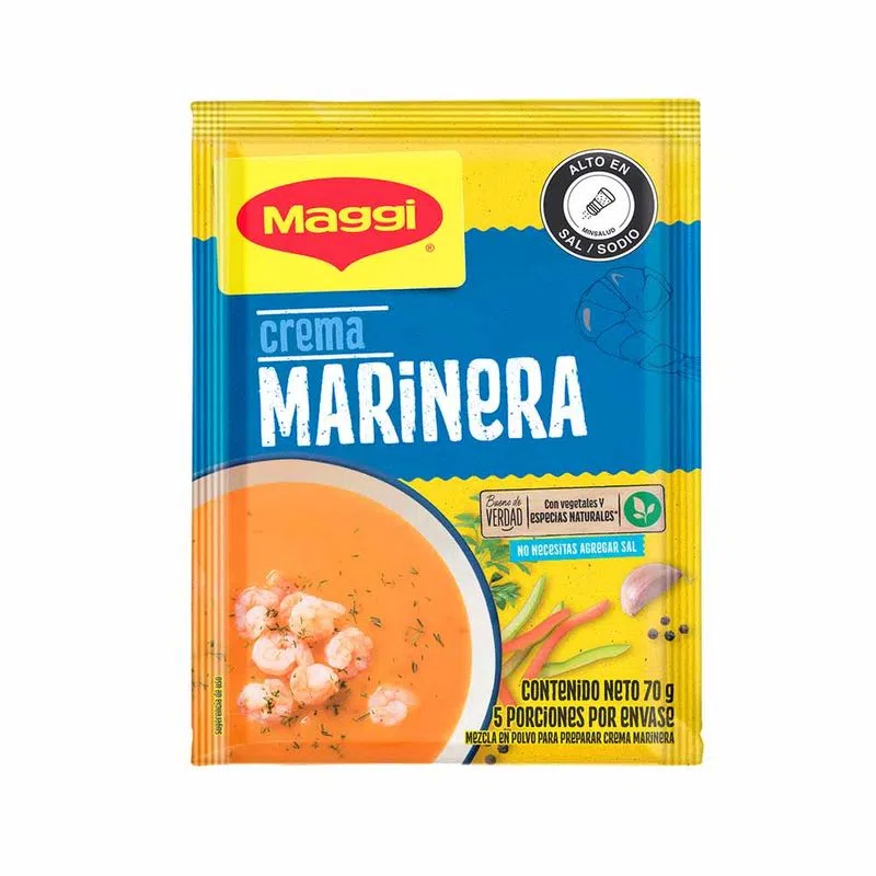 Crema Maggi Marinera 70 Gr