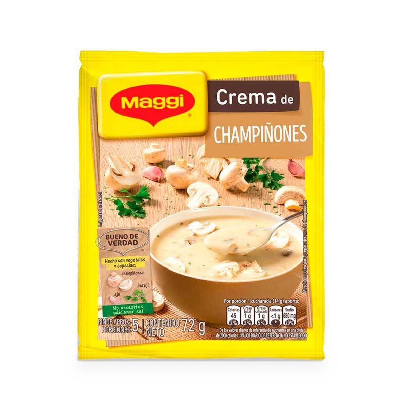 Crema Maggi Champinon 72 Gr