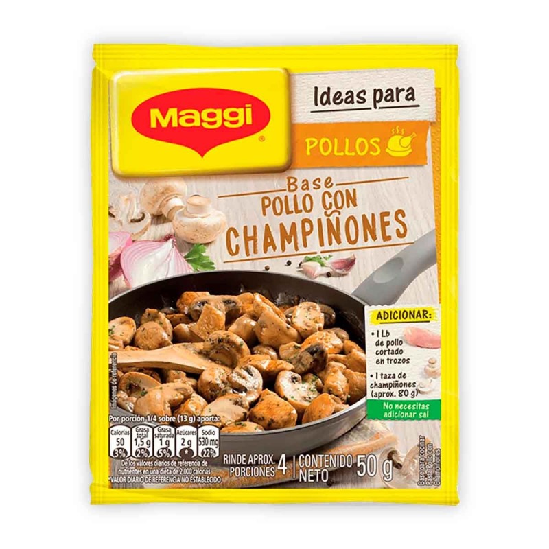 Base Maggi Pollo Champinon 50 Gr