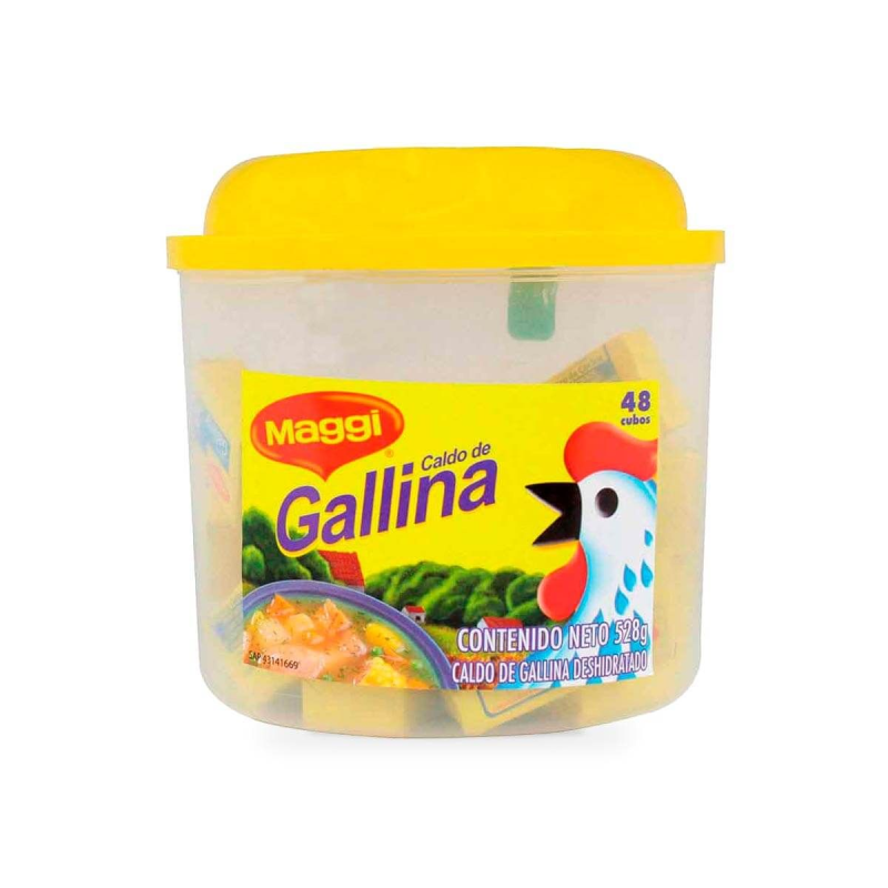 Caldo De Gallina Maggi Cubos 48 Und 528 Gr