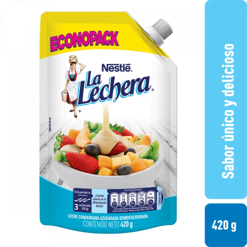 Leche Condensada La Lechera Lechera Descremada 420