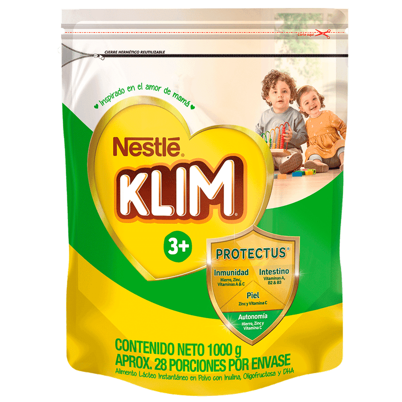 Leche En Polvo En Polvo Klim Premibiotico "+3" 1000