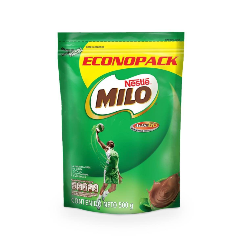 Bebida Instantanea Milo Activ Go 500 Gr