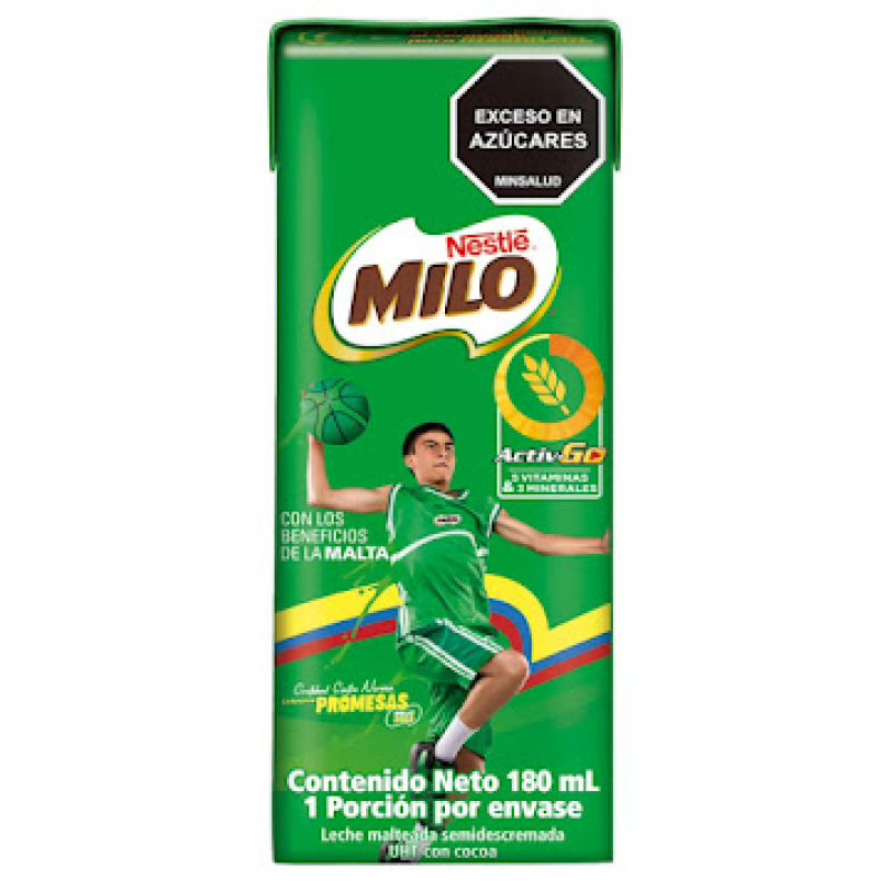 Bebida Lactea Milo Activ Go 180 Ml