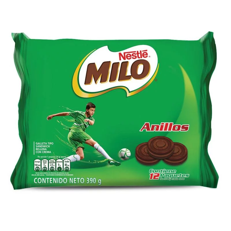Galletas Milo Anillos