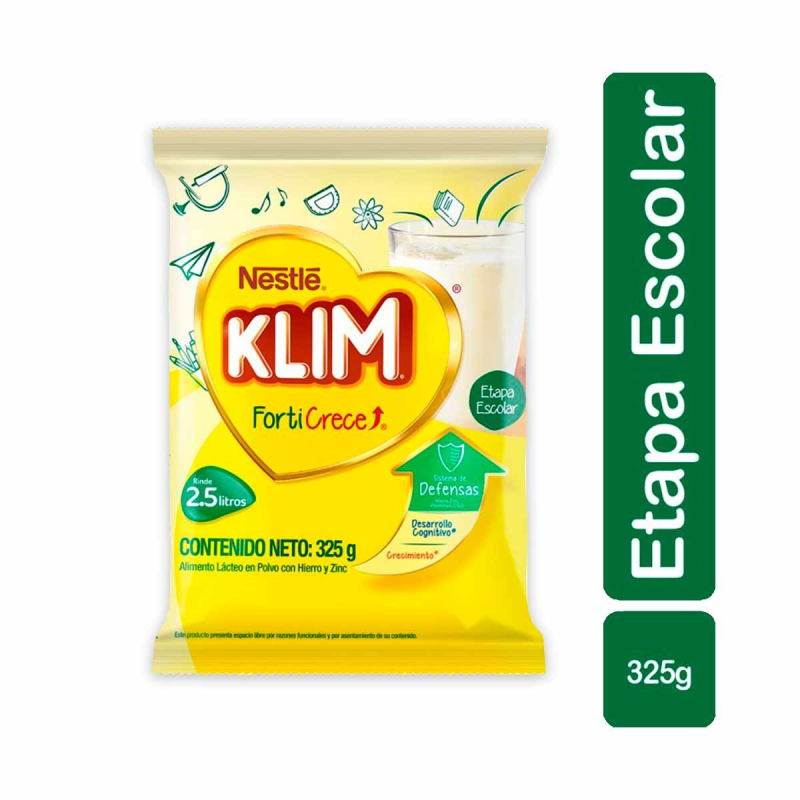 Leche En Polvo En Polvo Klim Forticrece 325