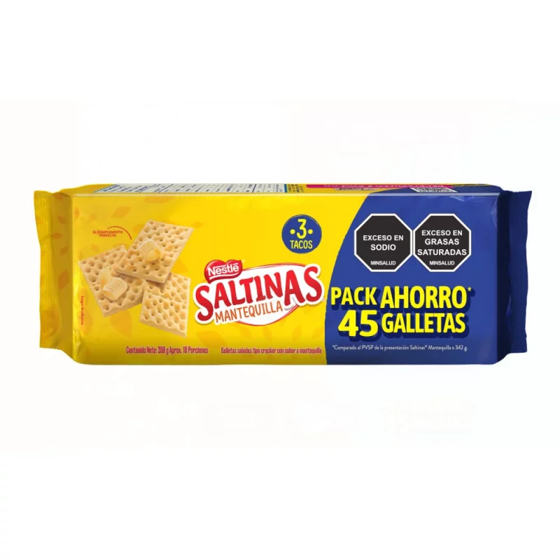 Gall Saltinas Mantequilla 3 Tacos X 288g