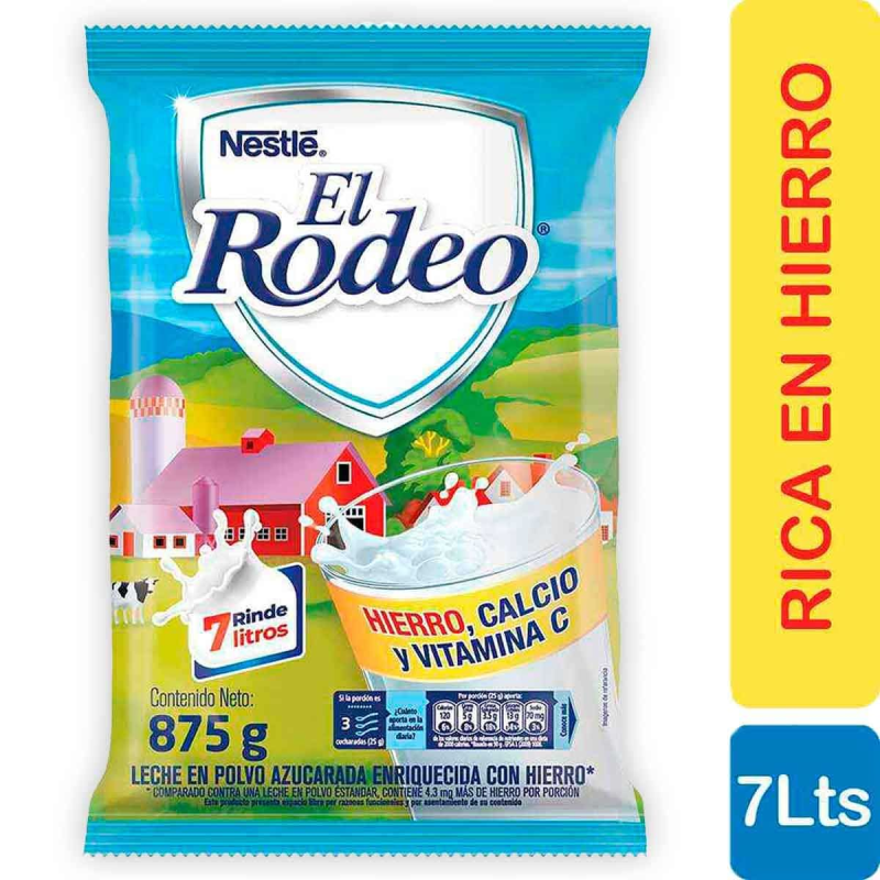 Leche En Polvo En Polvo Rodeo 875