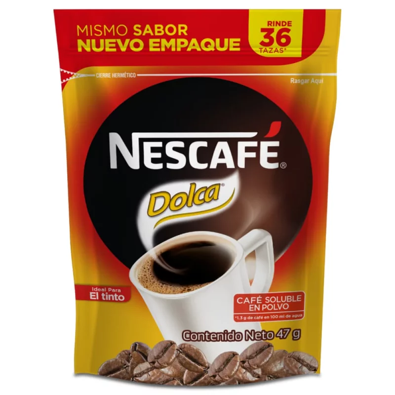 Nescafe Dolca Doy Pack X47g Co X24und