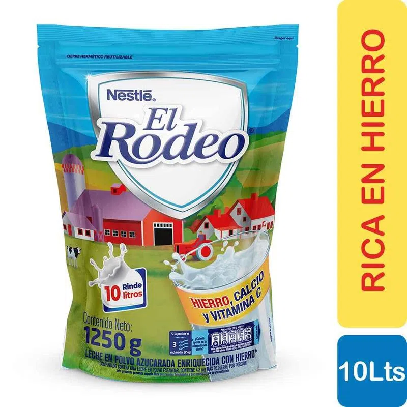 Leche En Polvo En Polvo Rodeo 1250