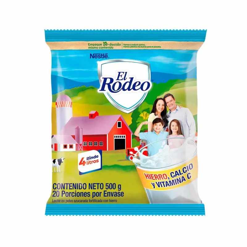 Leche En Polvo En Polvo Rodeo 500