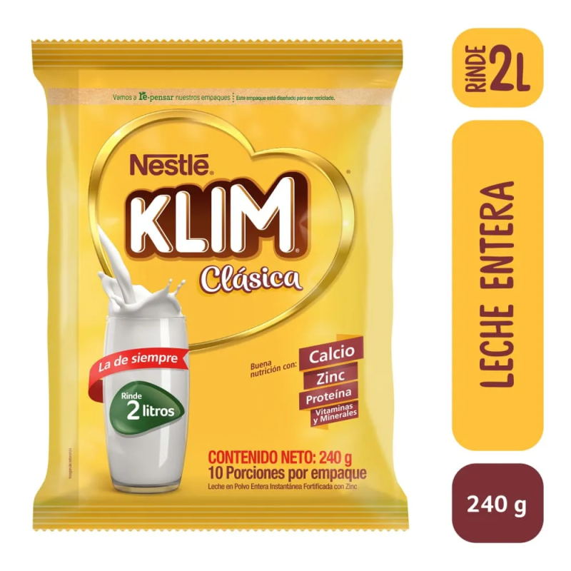 Leche Klim Clasicax240 Gr