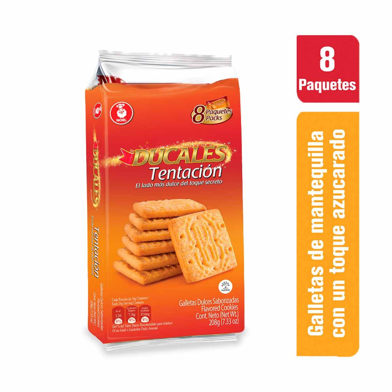 Galletas Ducales Tentacion 8 Und