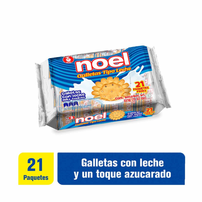 Galletas Noel Tipo Leche