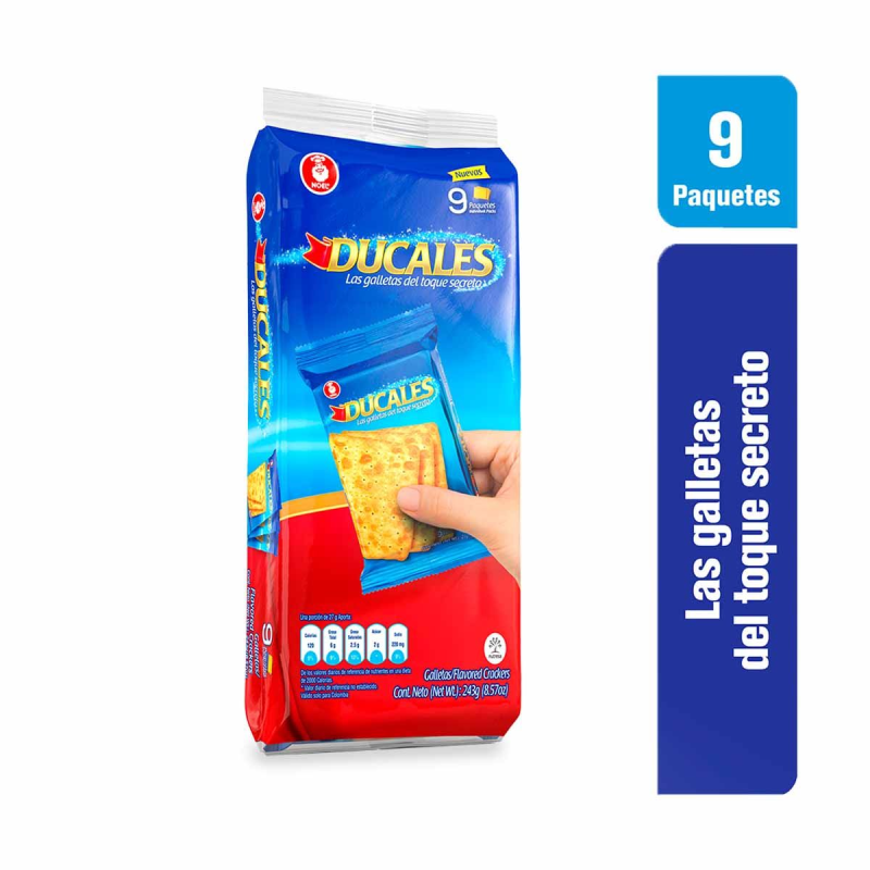 Galletas Ducales 9 Und 27 Gr