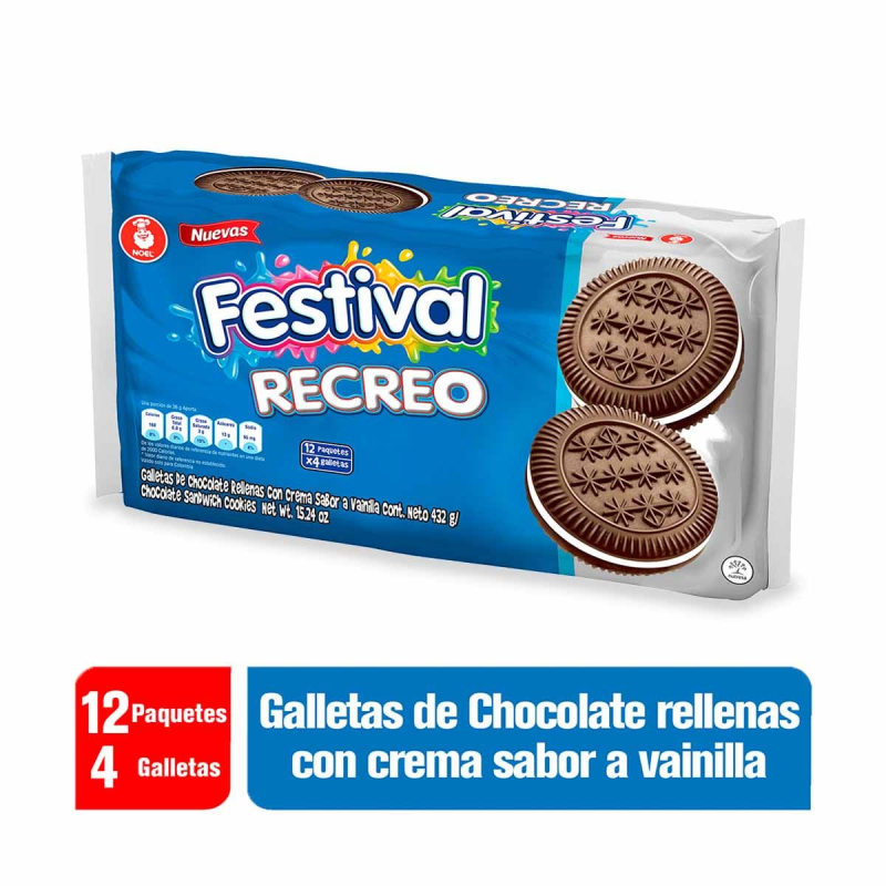 Galletas Festival Recreo