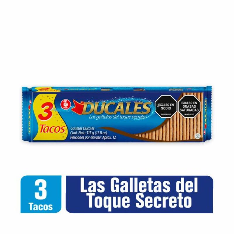 Galletas Ducales 3 Tacos 315 Gr