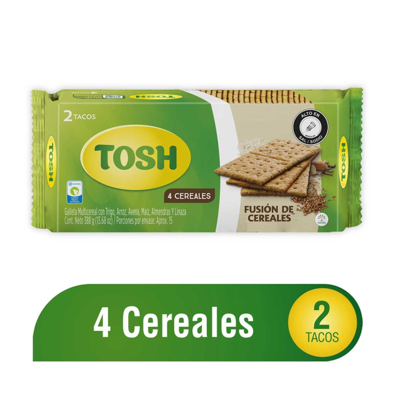 Galletas Tosh Fusion Cereal