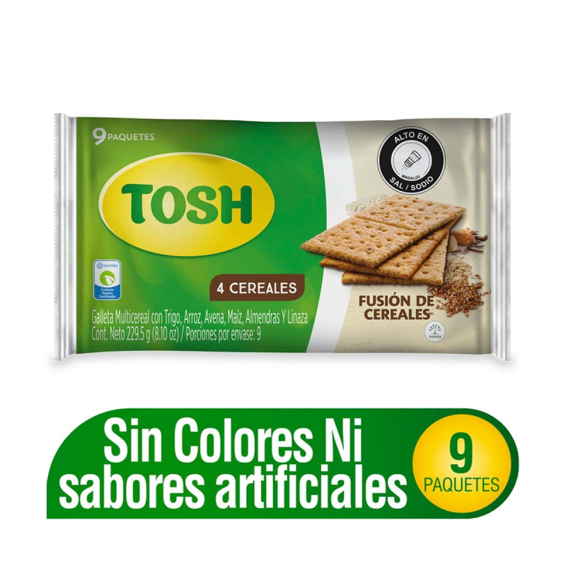 Galletas Tosh Fusion Cereal