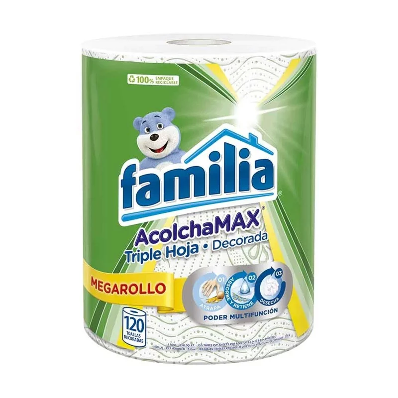 Toallas De Cocina Familia 120 Hojas
