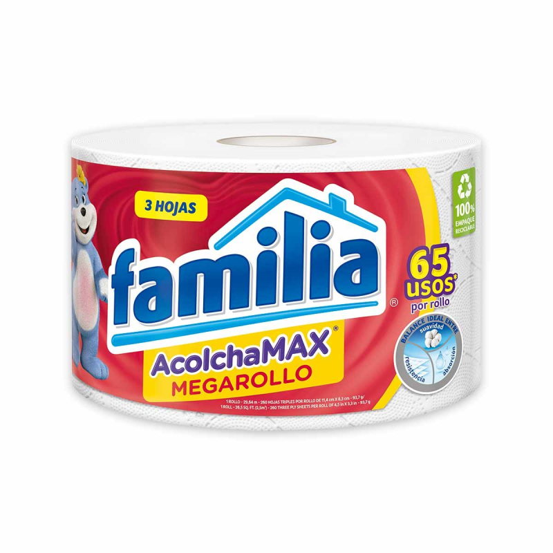 Papel Higienico Familia Acolchamax Mega 1 Rollo