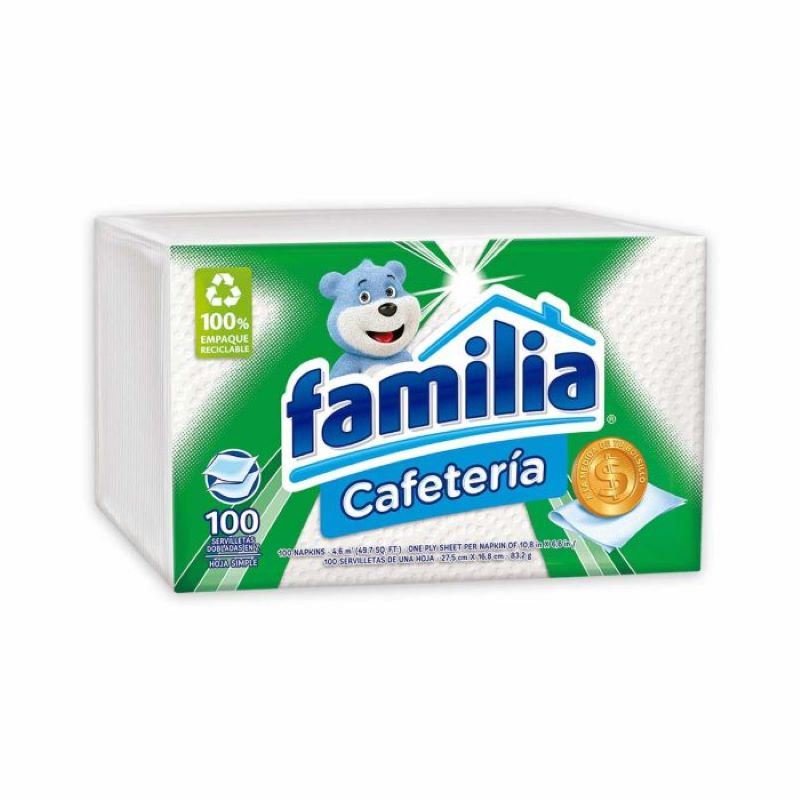 Servilleta Familia Nc Fsc 100 Und