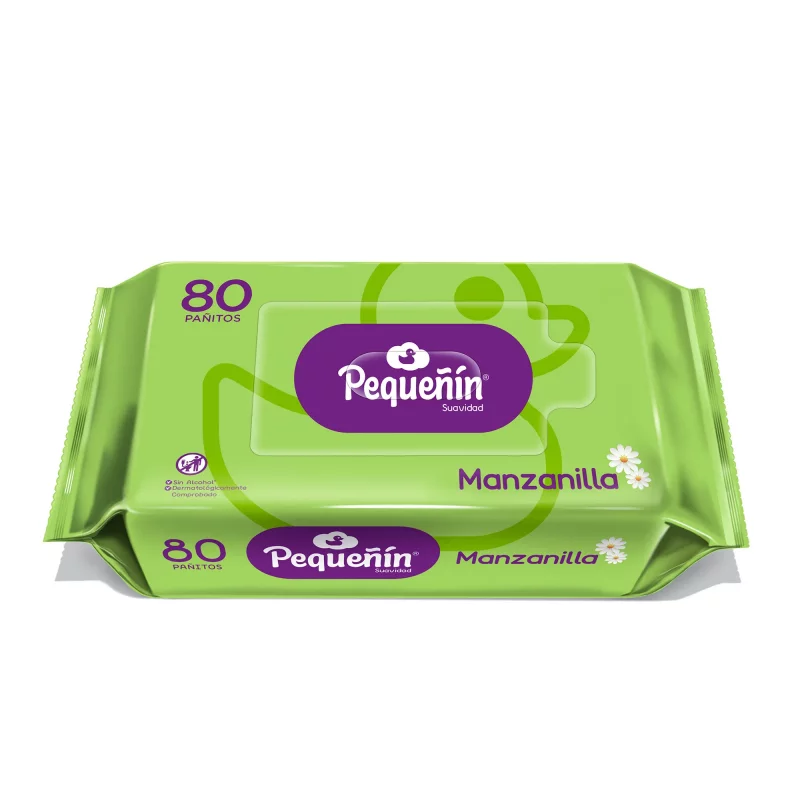 Pani Humedos Pequenin Manzani 30gx80und