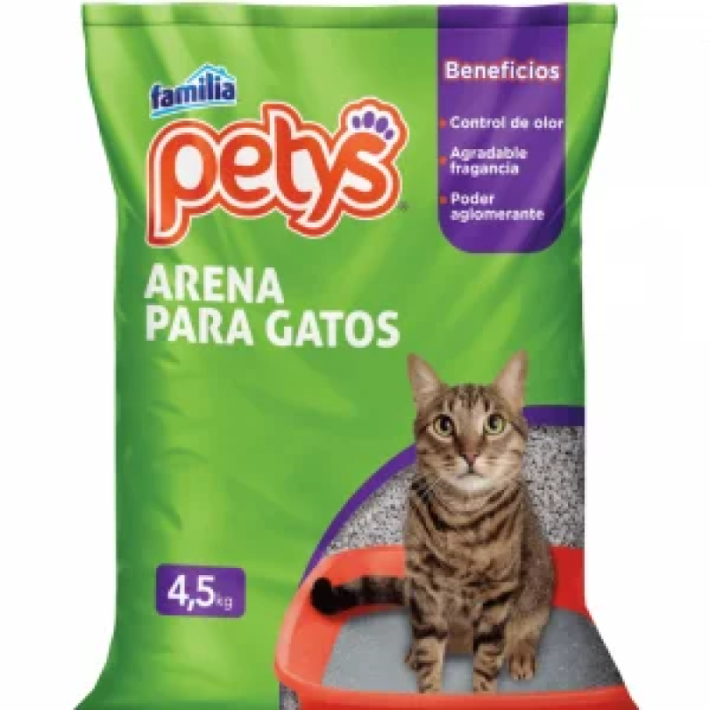 Arena Para Gatos Petys 4500 Gr