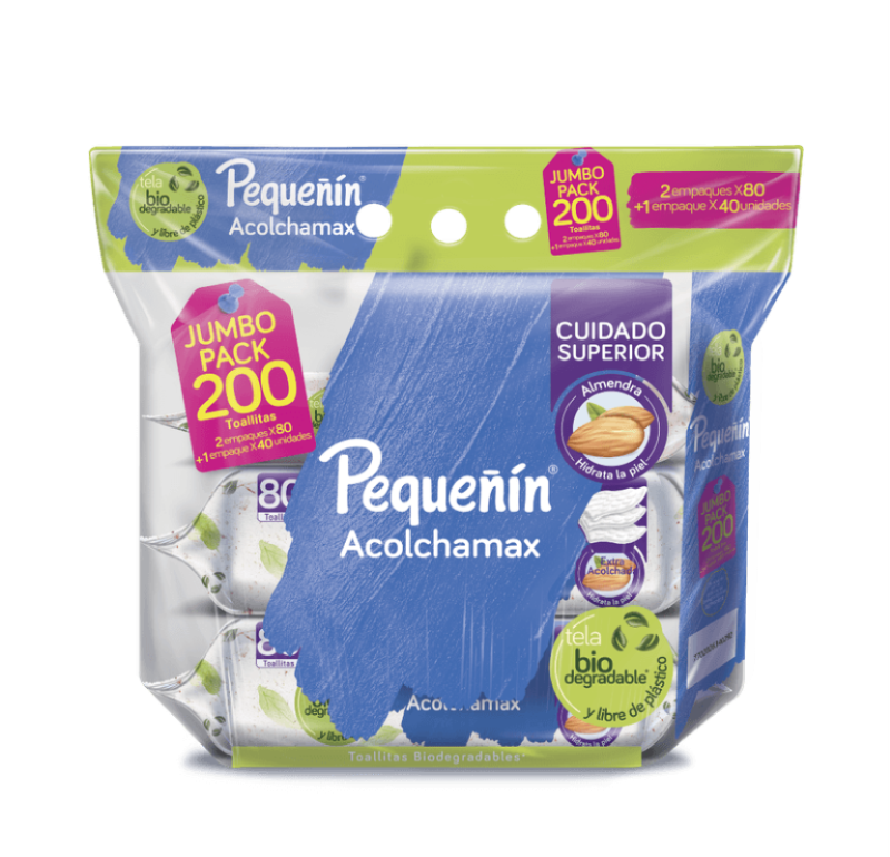 Toallas Humedas Pequenin Acolch P160x200und