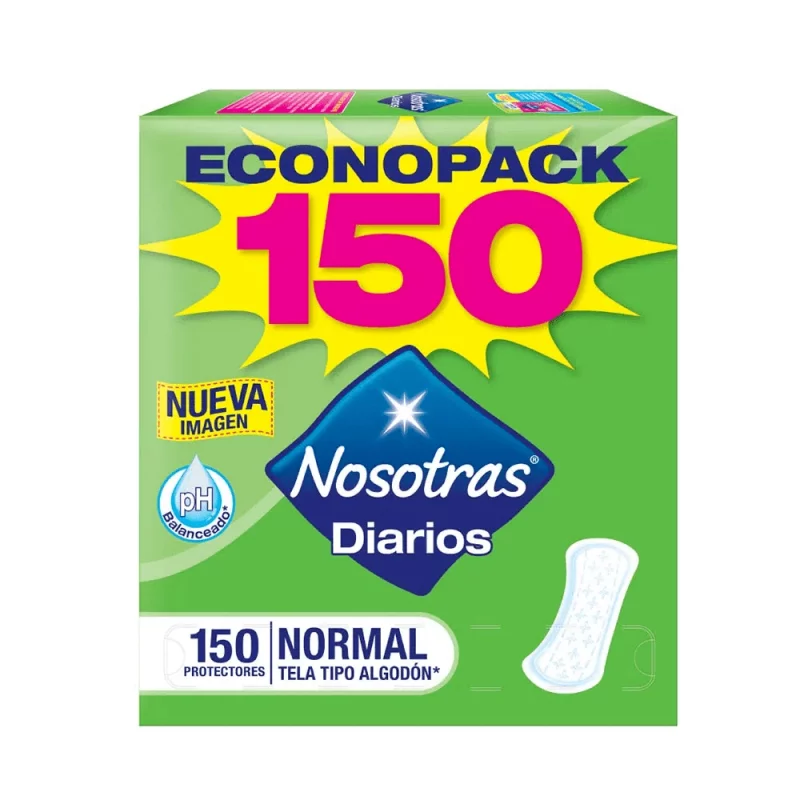 Protectores Nosotrasx150und Normal Tela-algodon