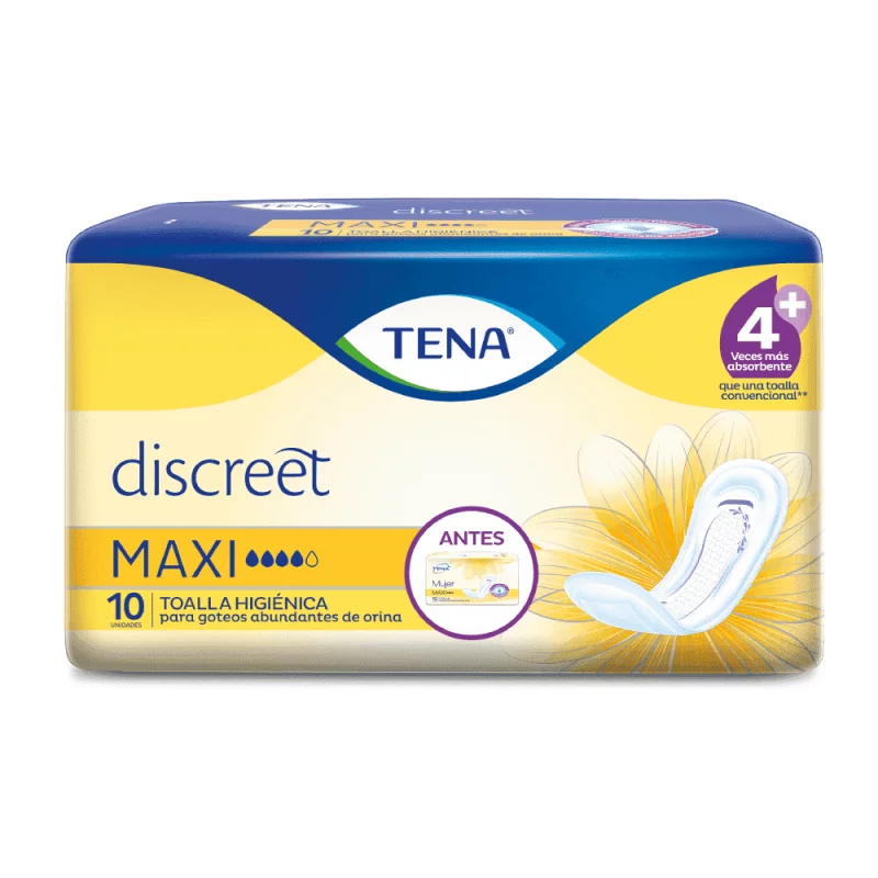Protector Tena X 10unidad Mujer Maxi