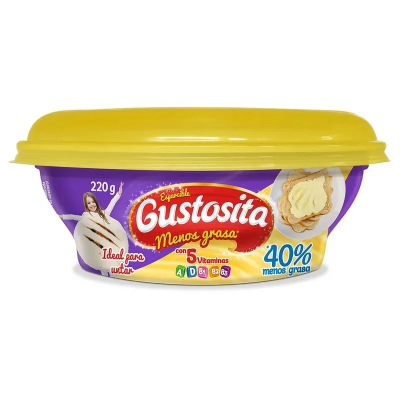 Margarina Gustosita Esparcible Pote X 220g