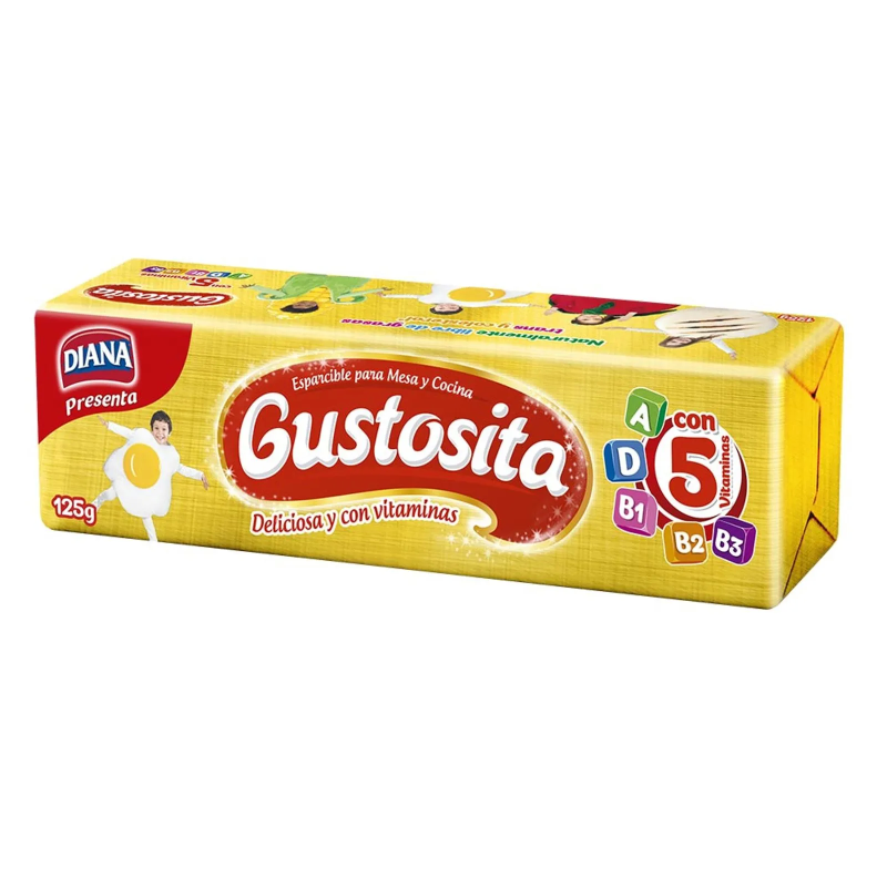 Margarina Gustosita Vitaminas 125 Gr