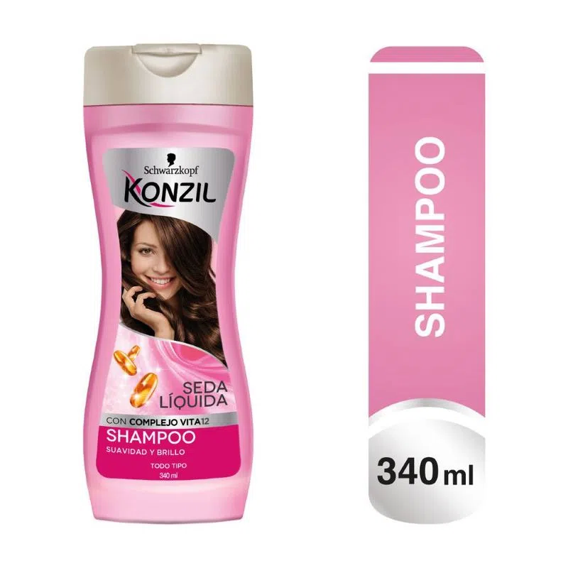 Shampoo Konzil Seda Liquida 340 Ml