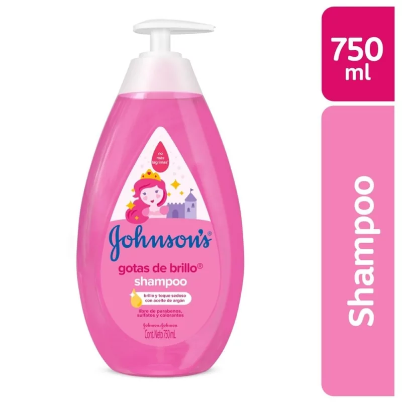 Shampo Johnson & Johnsonx750ml Baby Gotas De Brillo