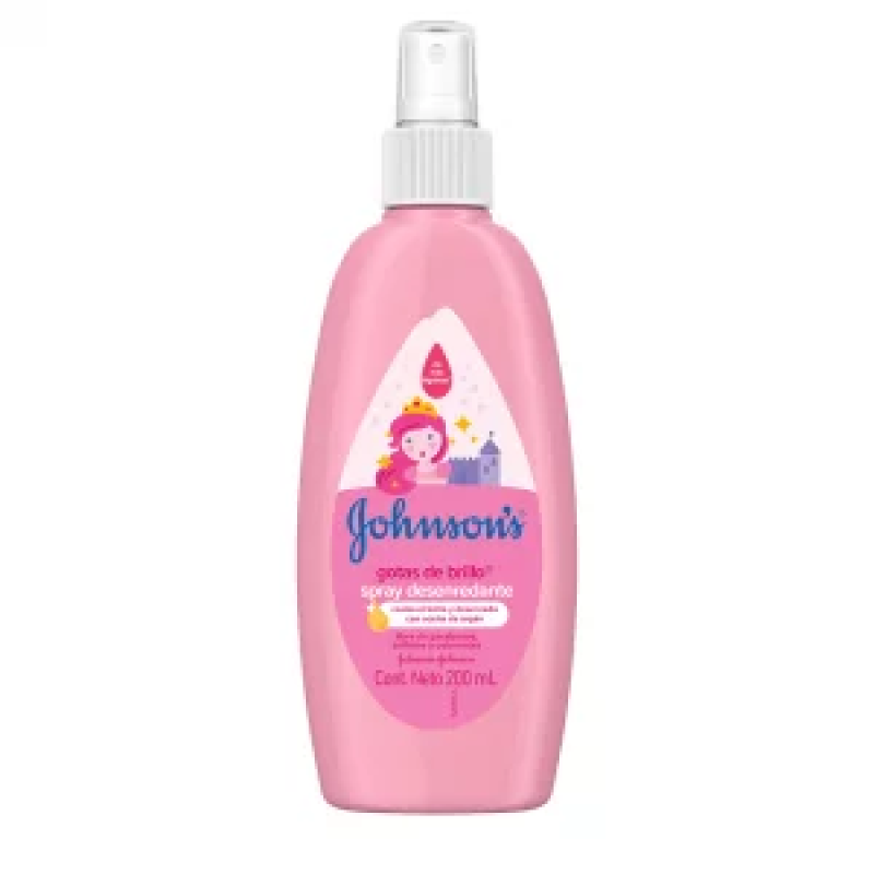 Spray Johnson Para Peinar Gotas De Brillo 200 Ml