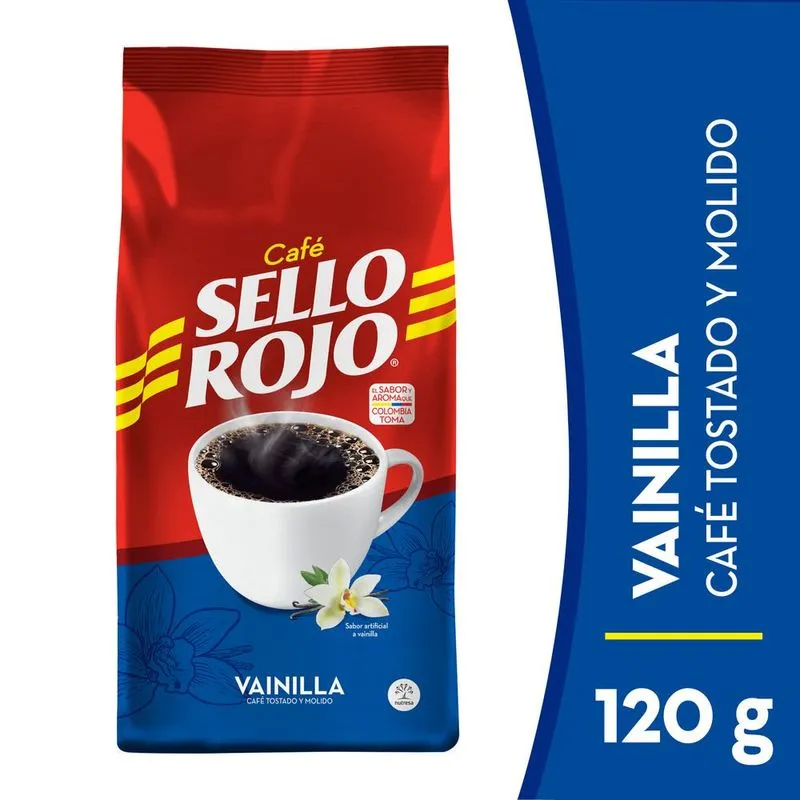 Cafe Sello Rojo Vainilla 120 Gr
