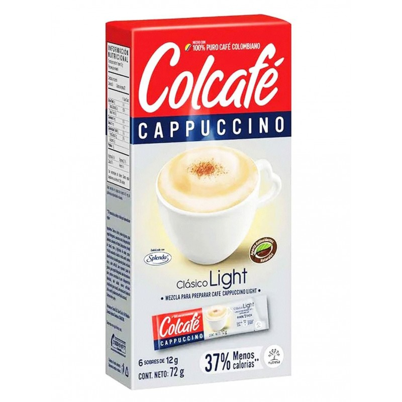 Cafe Colcafe Capucc Clasic Ligh 12gx6und