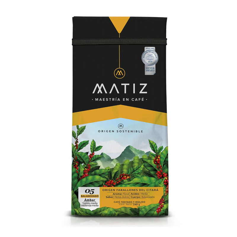 Cafe Matiz Ambar Molido 340 Gr